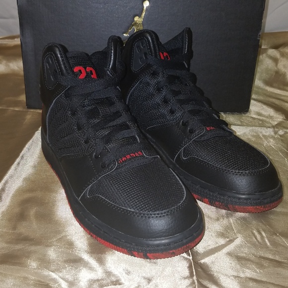 jordan 1 flight 4 premium black and red